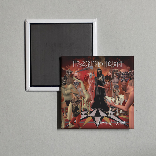 Iron Maiden - Dance of Death (2015 Remaster) Album Cover Fridge Magnet