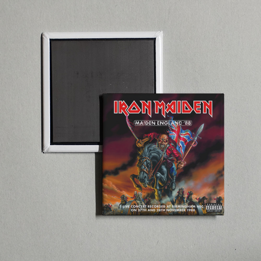 Iron Maiden - Maiden England '88 (Live - 2013 Remaster) Album Cover Fridge Magnet