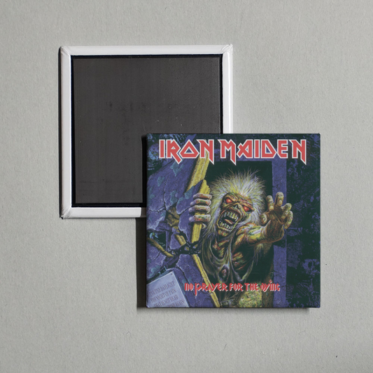 Iron Maiden - No Prayer for the Dying (2015 Remaster) Album Cover Fridge Magnet