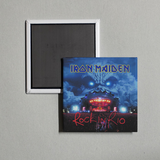 Iron Maiden - Rock in Rio (Live) Album Cover Fridge Magnet