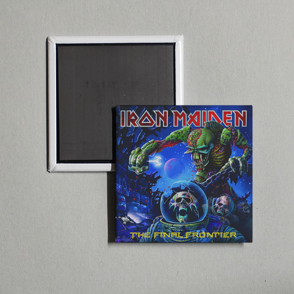 Iron Maiden - The Final Frontier (2015 Remaster) Album Cover Fridge Magnet