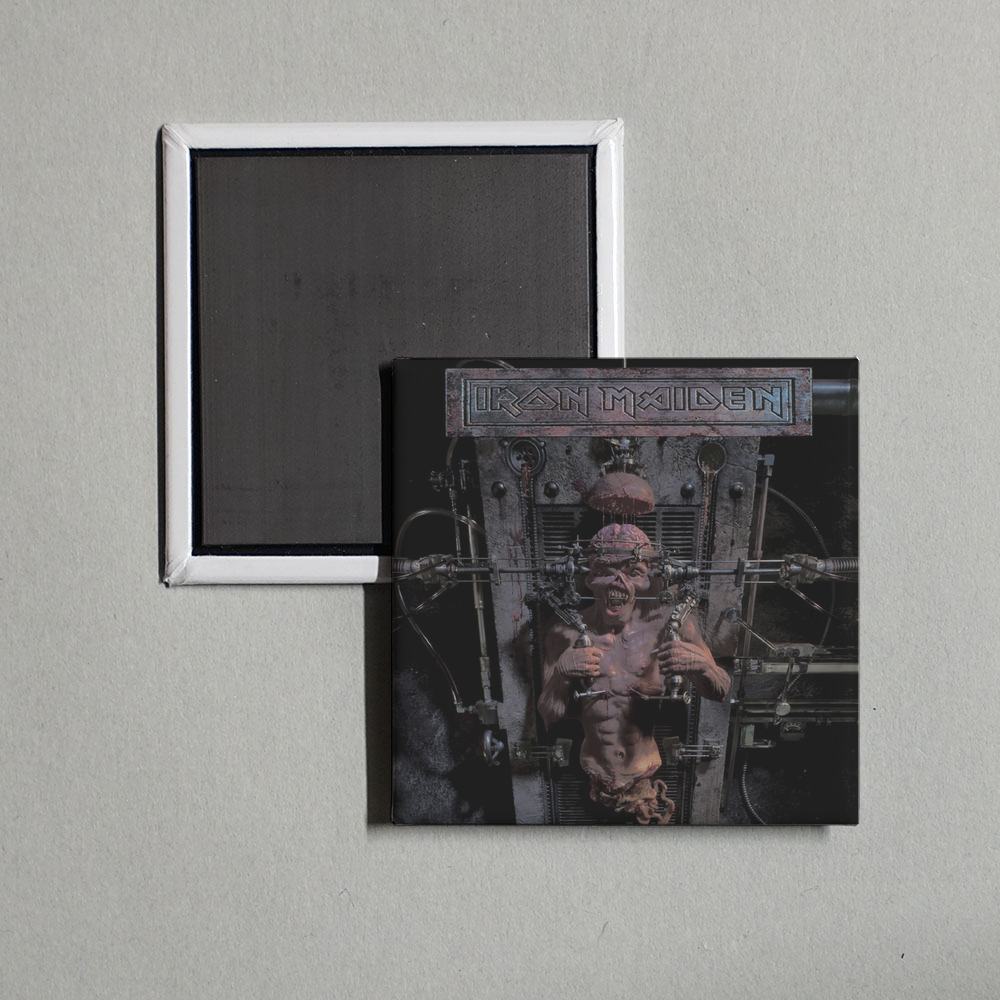 Iron Maiden - The X Factor (2015 Remaster) Album Cover Fridge Magnet