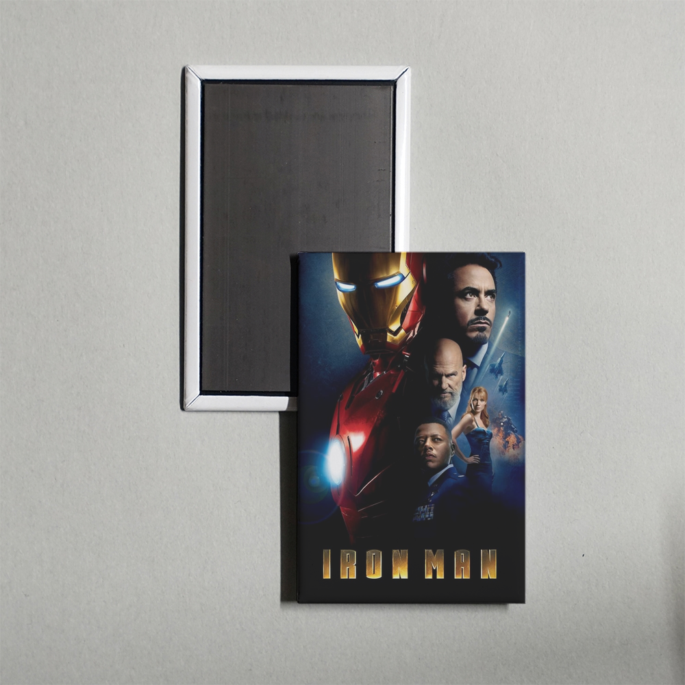 Iron Man Mini Movie Fridge Magnet