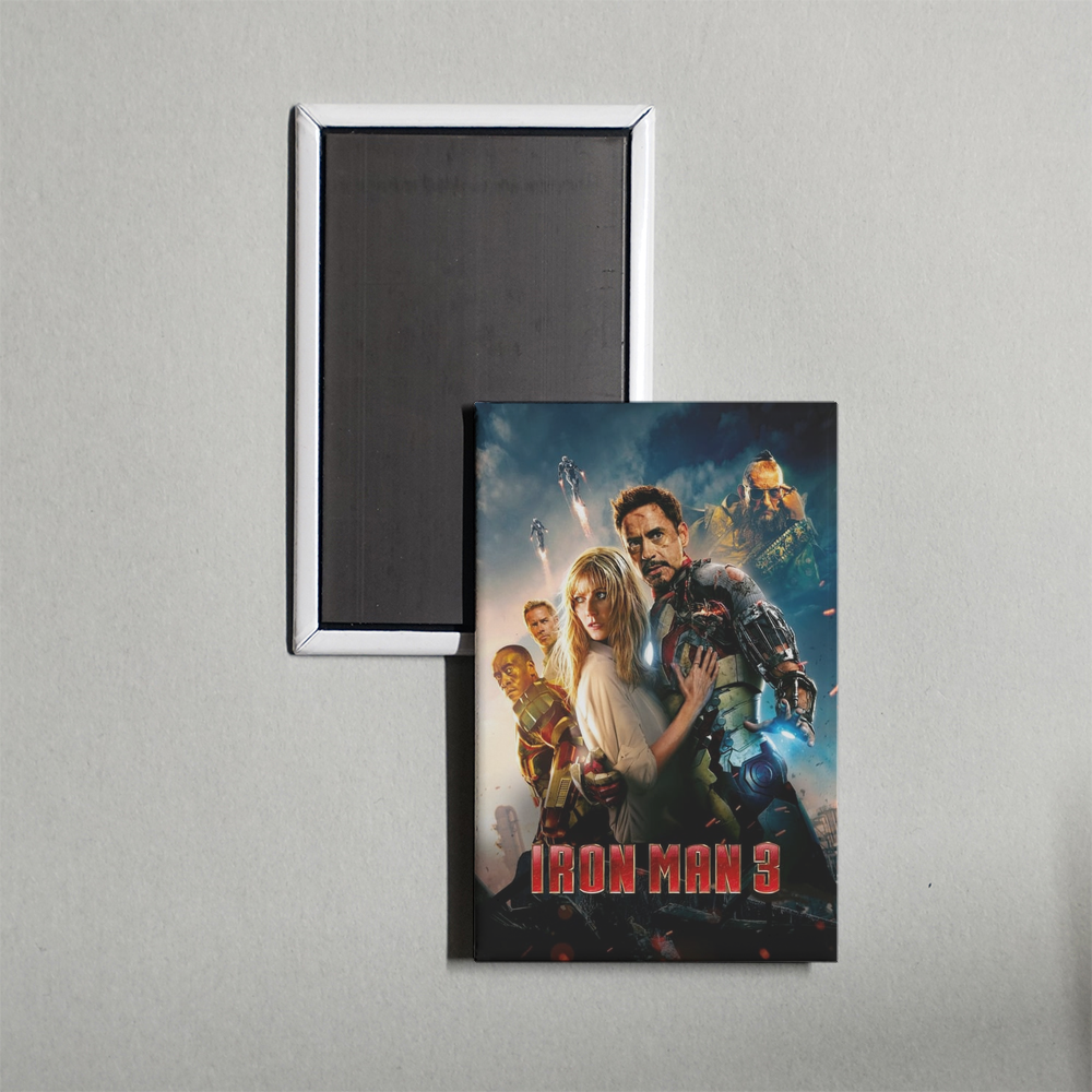 Iron Man 3 Mini Movie Fridge Magnet