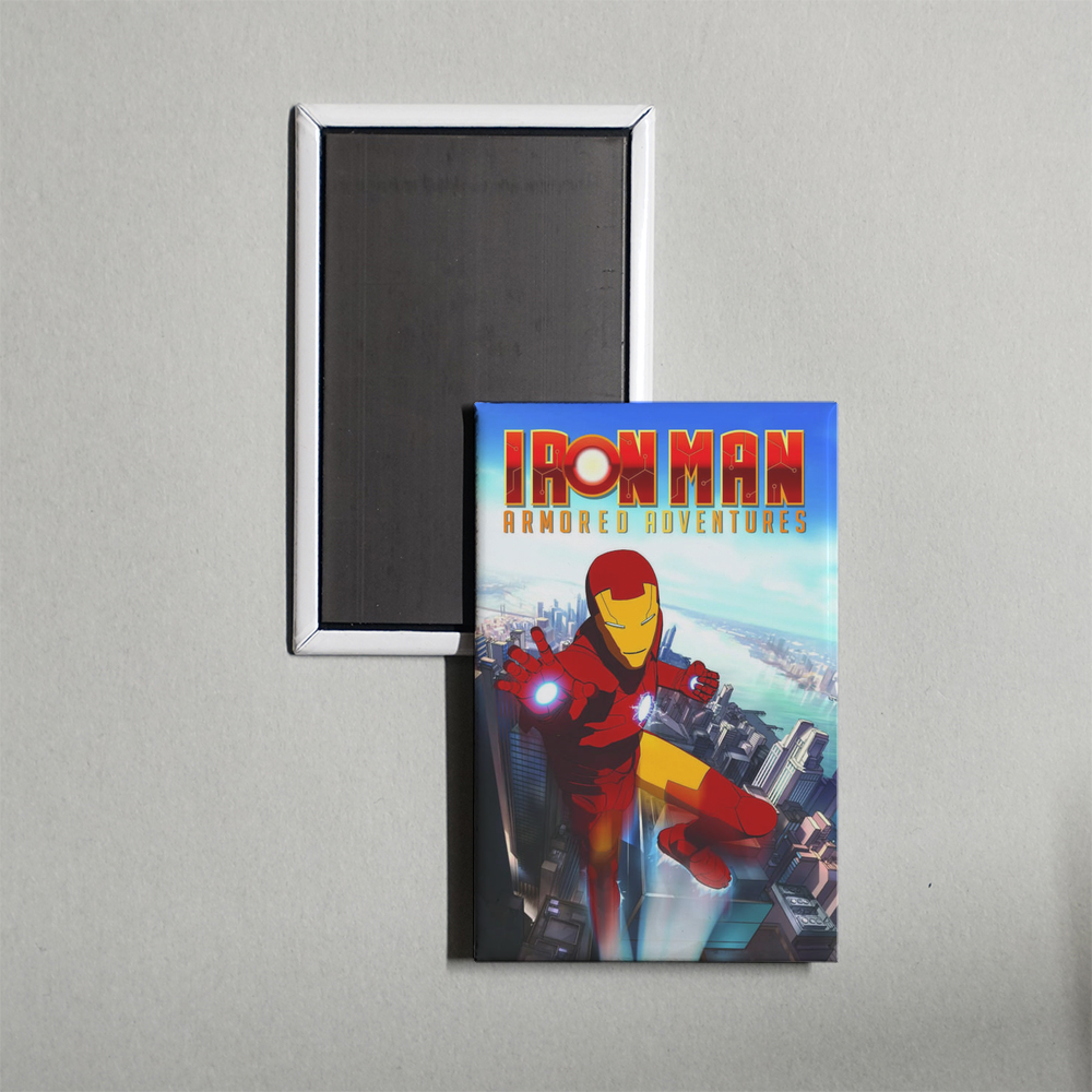 Iron Man Armored Adventures TV Show Fridge Magnet