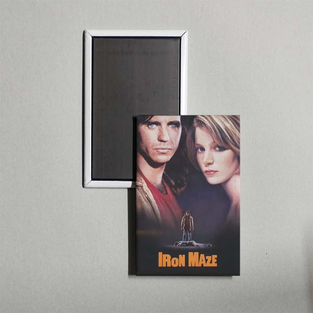 Iron Maze Mini Movie Fridge Magnet