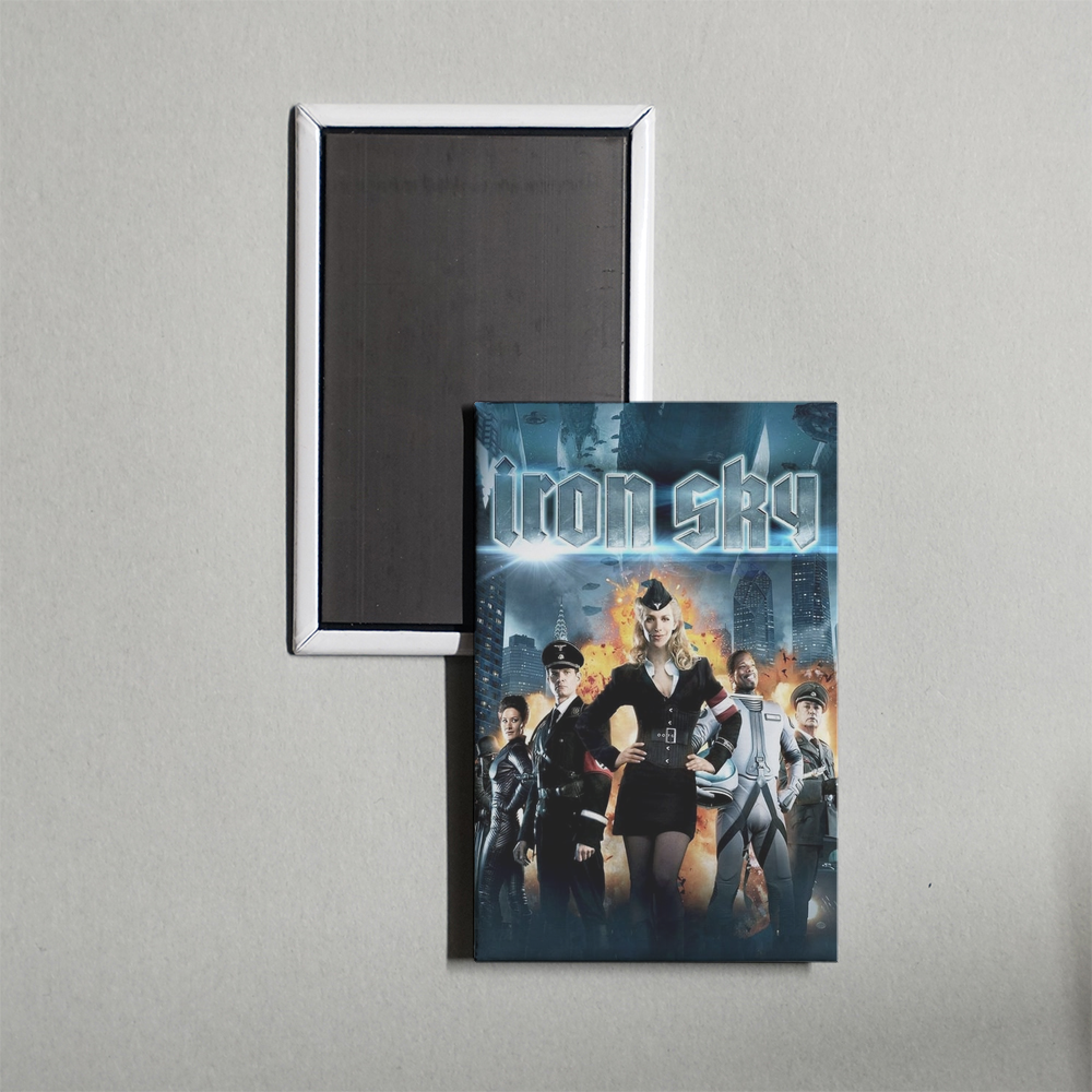 Iron Sky Mini Movie Fridge Magnet