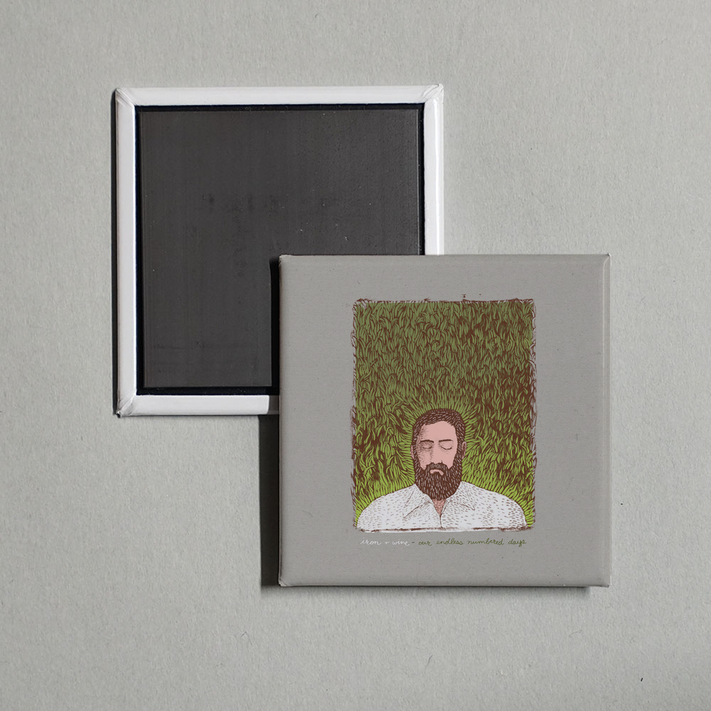 Iron & Wine - Our Endless Numbered Days (Deluxe Edition) Album Cover Fridge Magnet