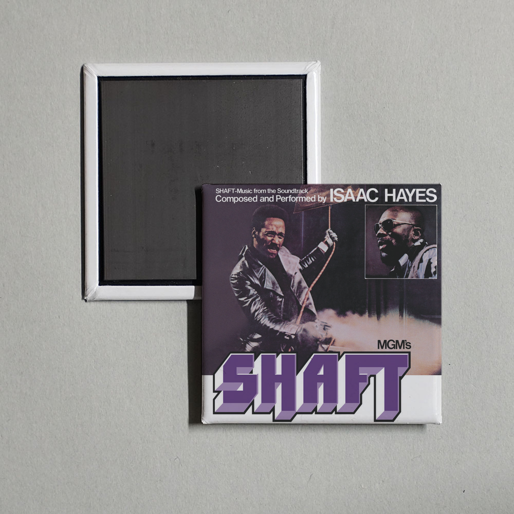 Isaac Hayes - Shaft (Deluxe Edition) Album Cover Fridge Magnet