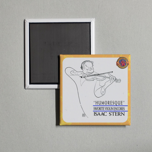 Isaac Stern - Humoresque - Favorite Violin Encores [Expanded Edition] Album Cover Fridge Magnet
