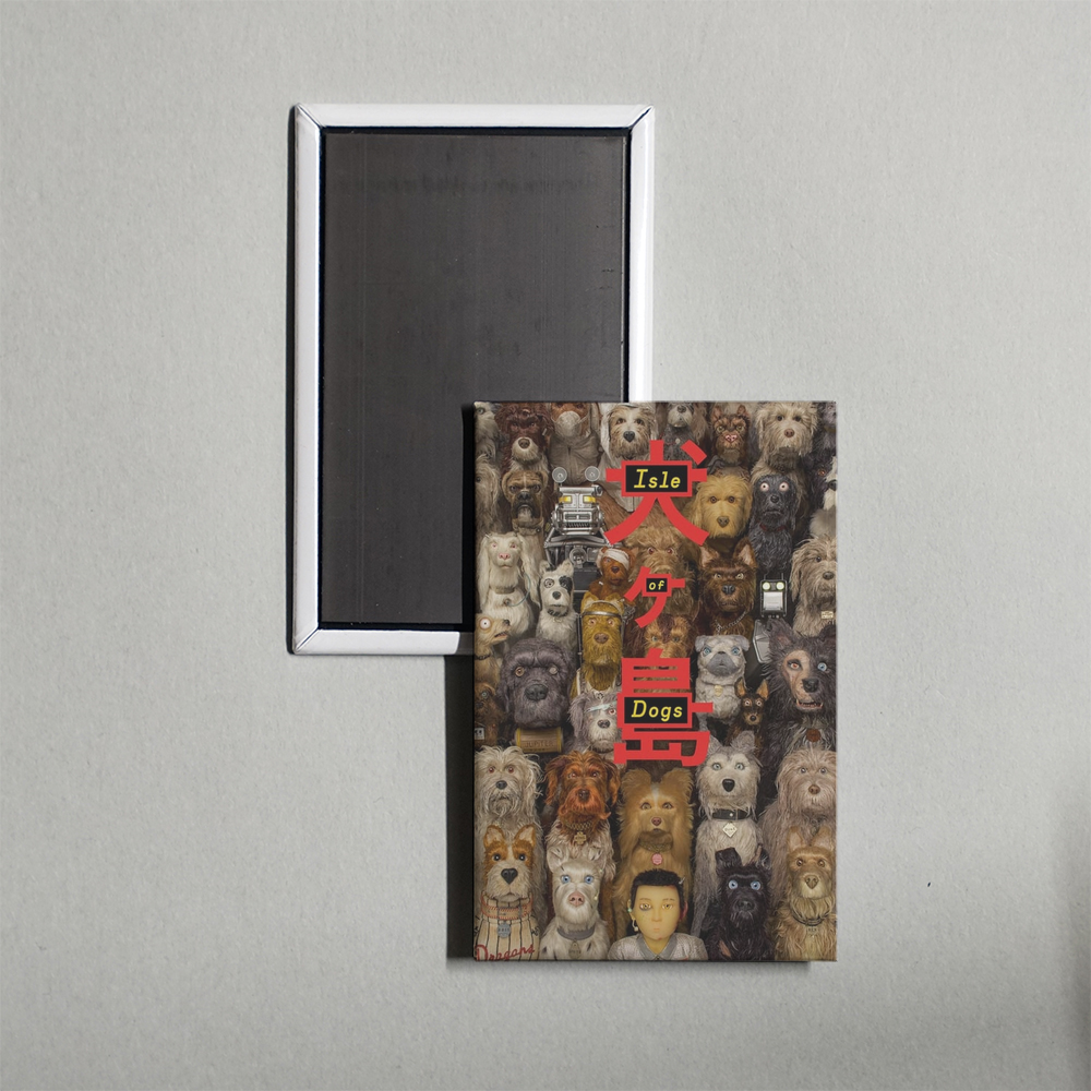 Isle of Dogs Mini Movie Fridge Magnet