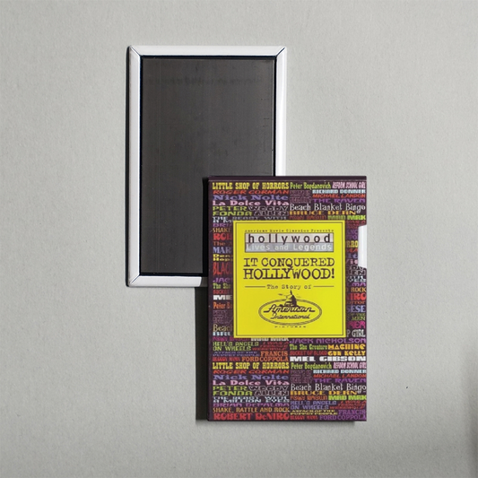 It Conquered Hollywood! The Story of American International Pictures Mini Movie Fridge Magnet
