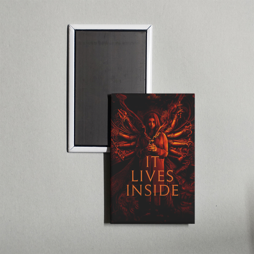 It Lives Inside Mini Movie Fridge Magnet