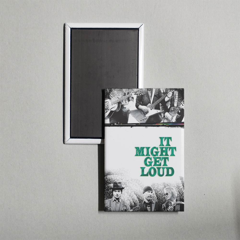 It Might Get Loud Mini Movie Fridge Magnet