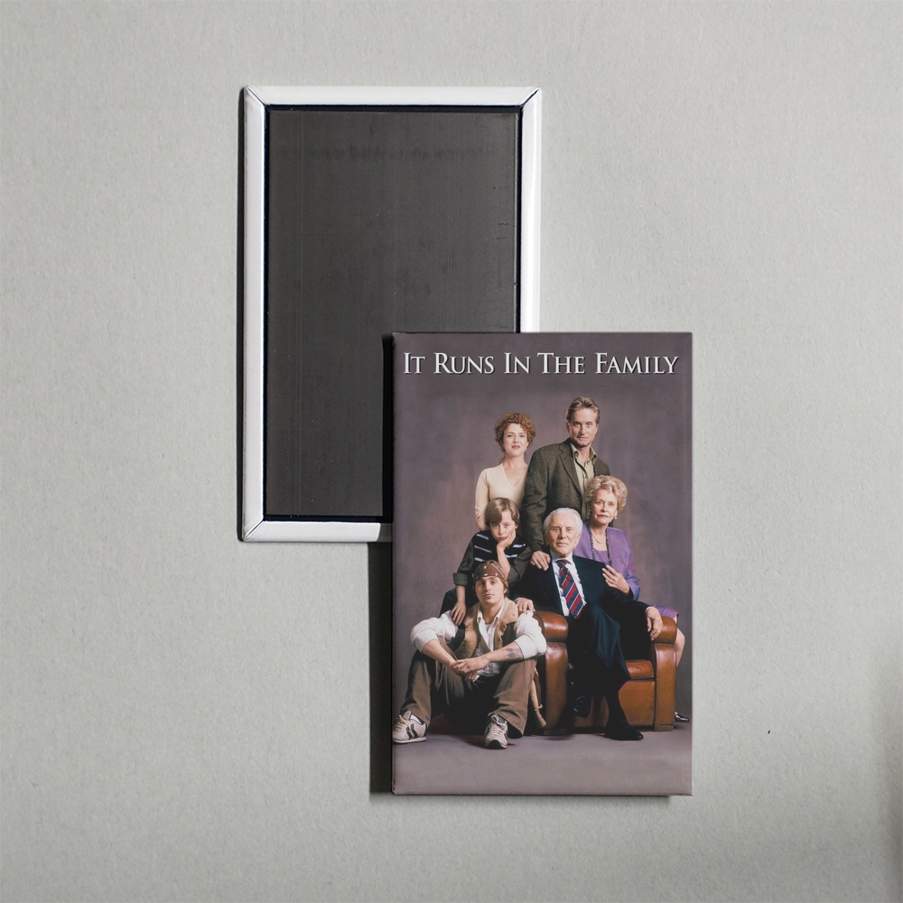 It Runs in the Family Mini Movie Fridge Magnet