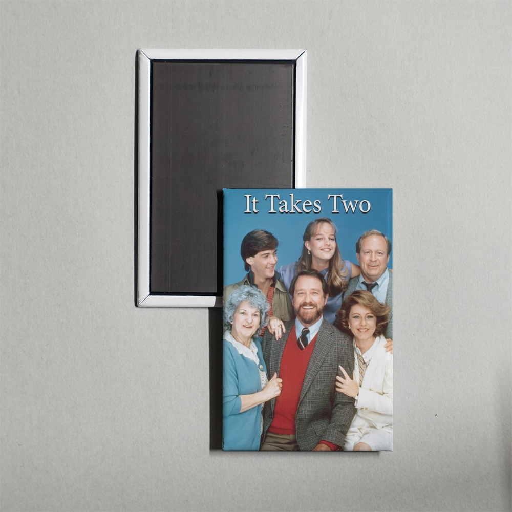 It Takes Two TV Show Fridge Magnet