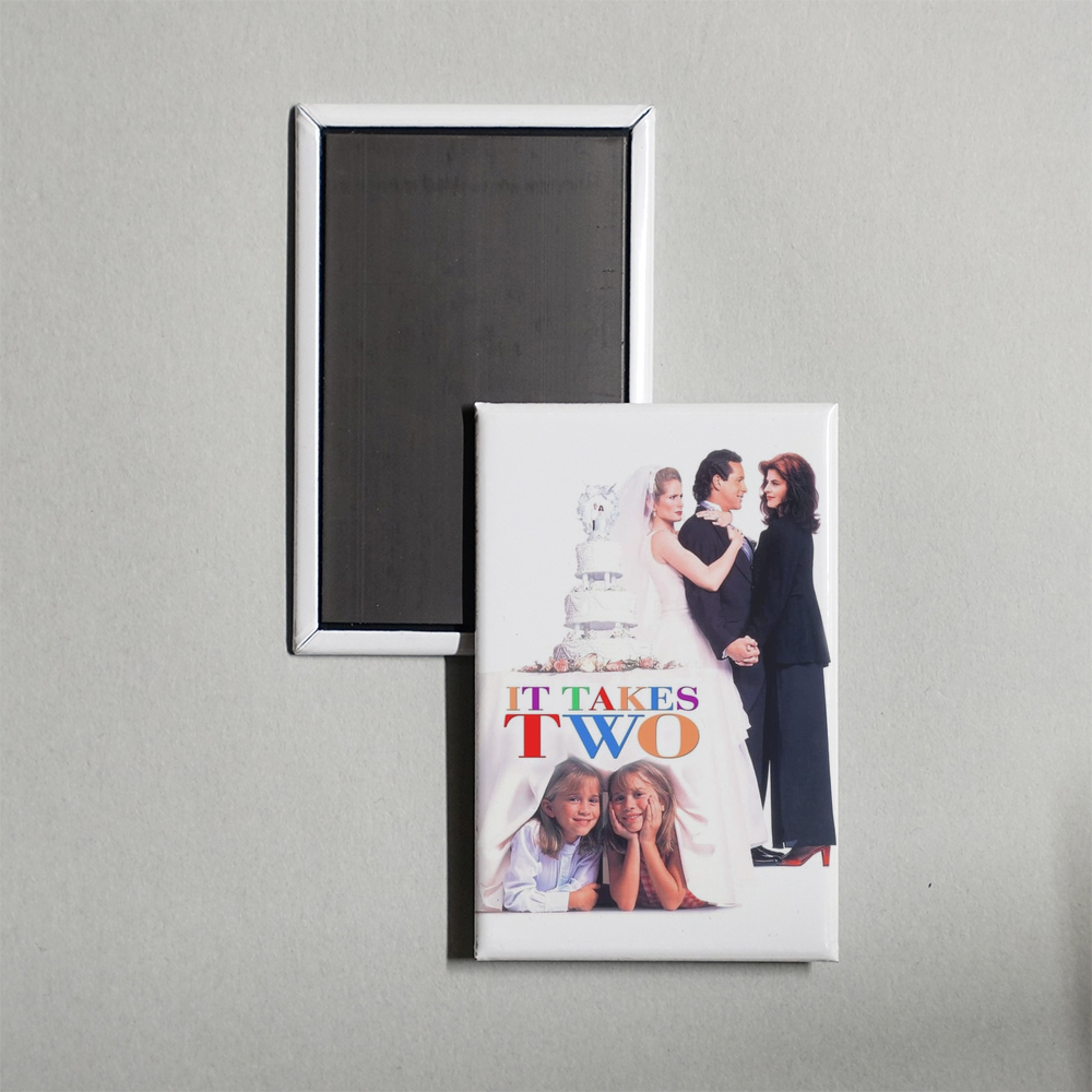 It Takes Two Mini Movie Fridge Magnet