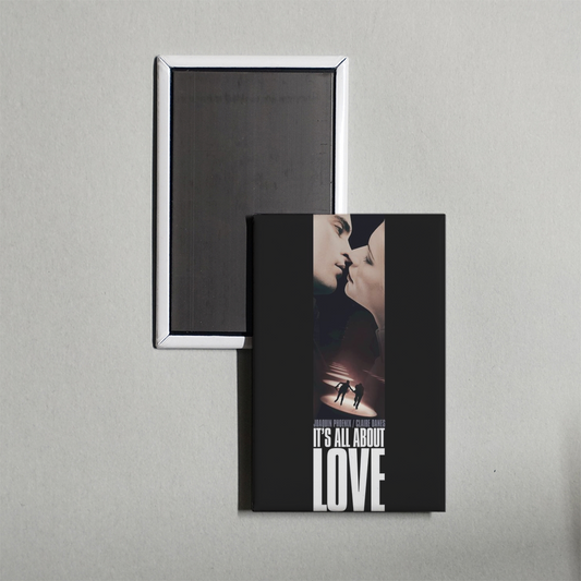It's All About Love Mini Movie Fridge Magnet