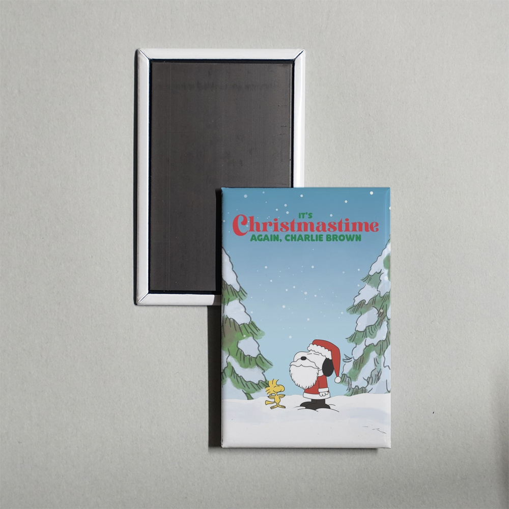 It's Christmastime Again, Charlie Brown Mini Movie Fridge Magnet