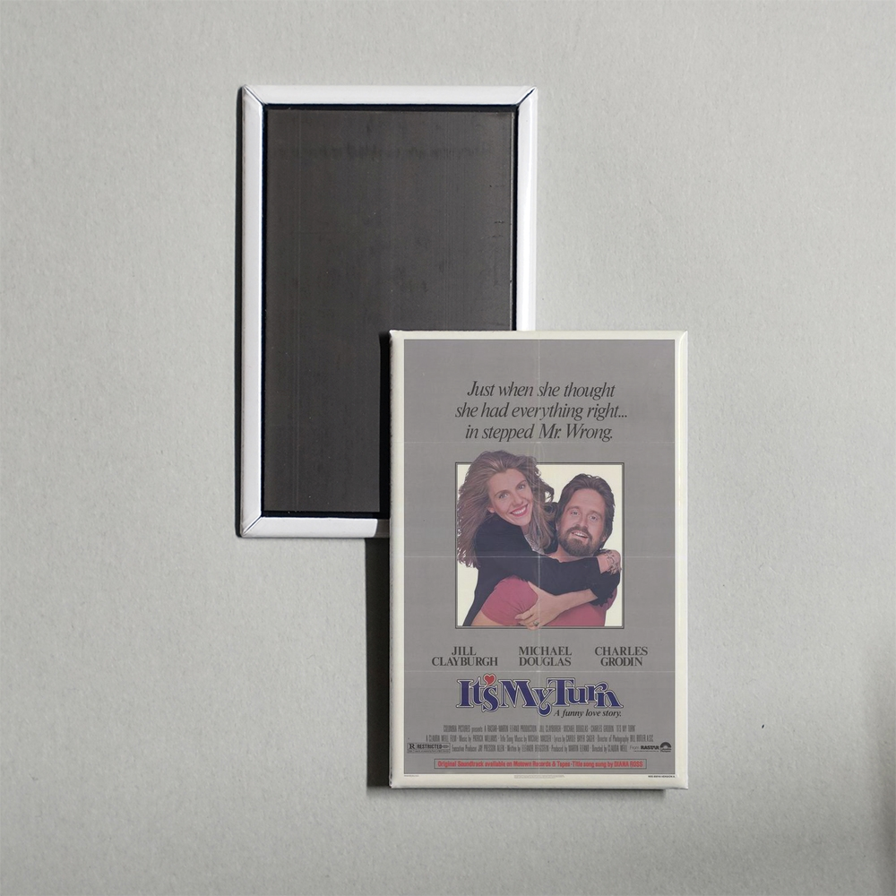 It's My Turn Mini Movie Fridge Magnet