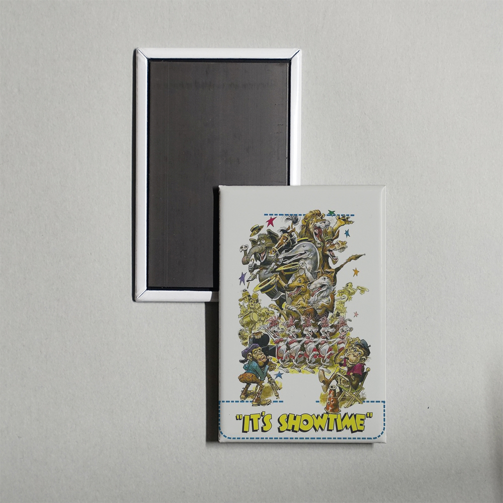 It's Showtime Mini Movie Fridge Magnet
