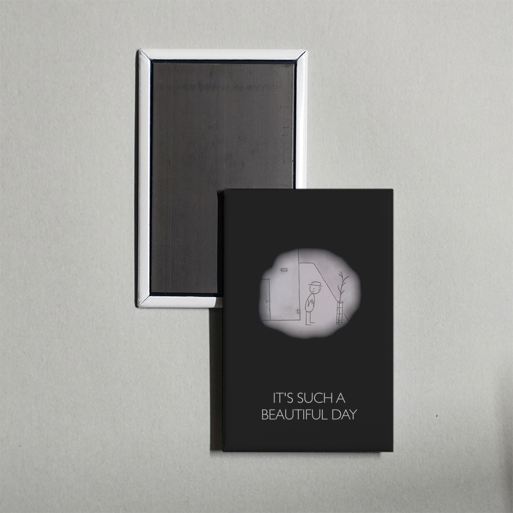 It's Such a Beautiful Day Mini Movie Fridge Magnet