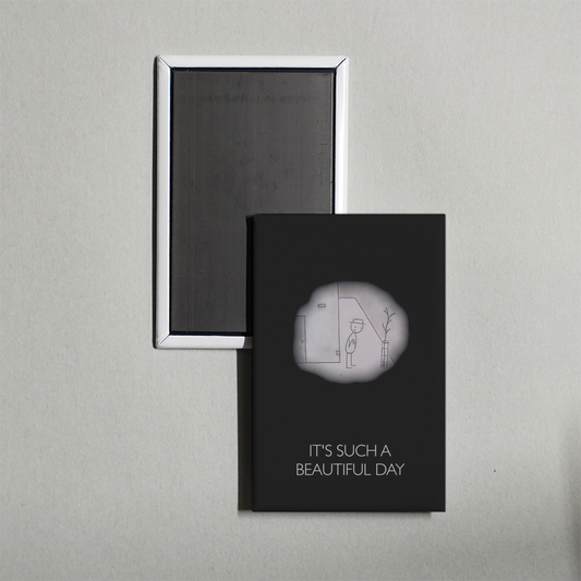 It's Such a Beautiful Day Mini Movie Fridge Magnet