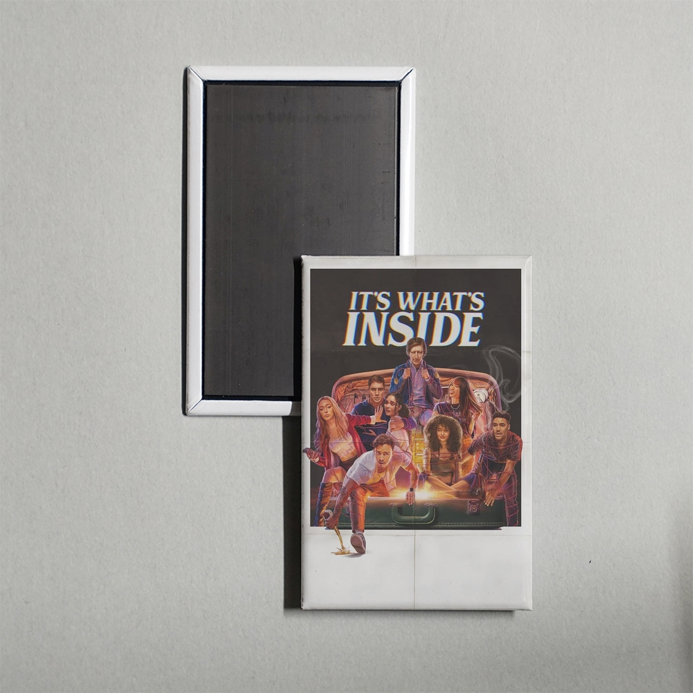 It's What's Inside Mini Movie Fridge Magnet