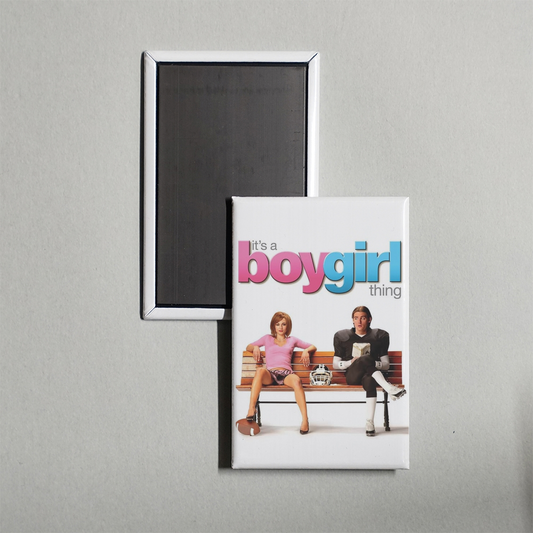 It's a Boy Girl Thing Mini Movie Fridge Magnet