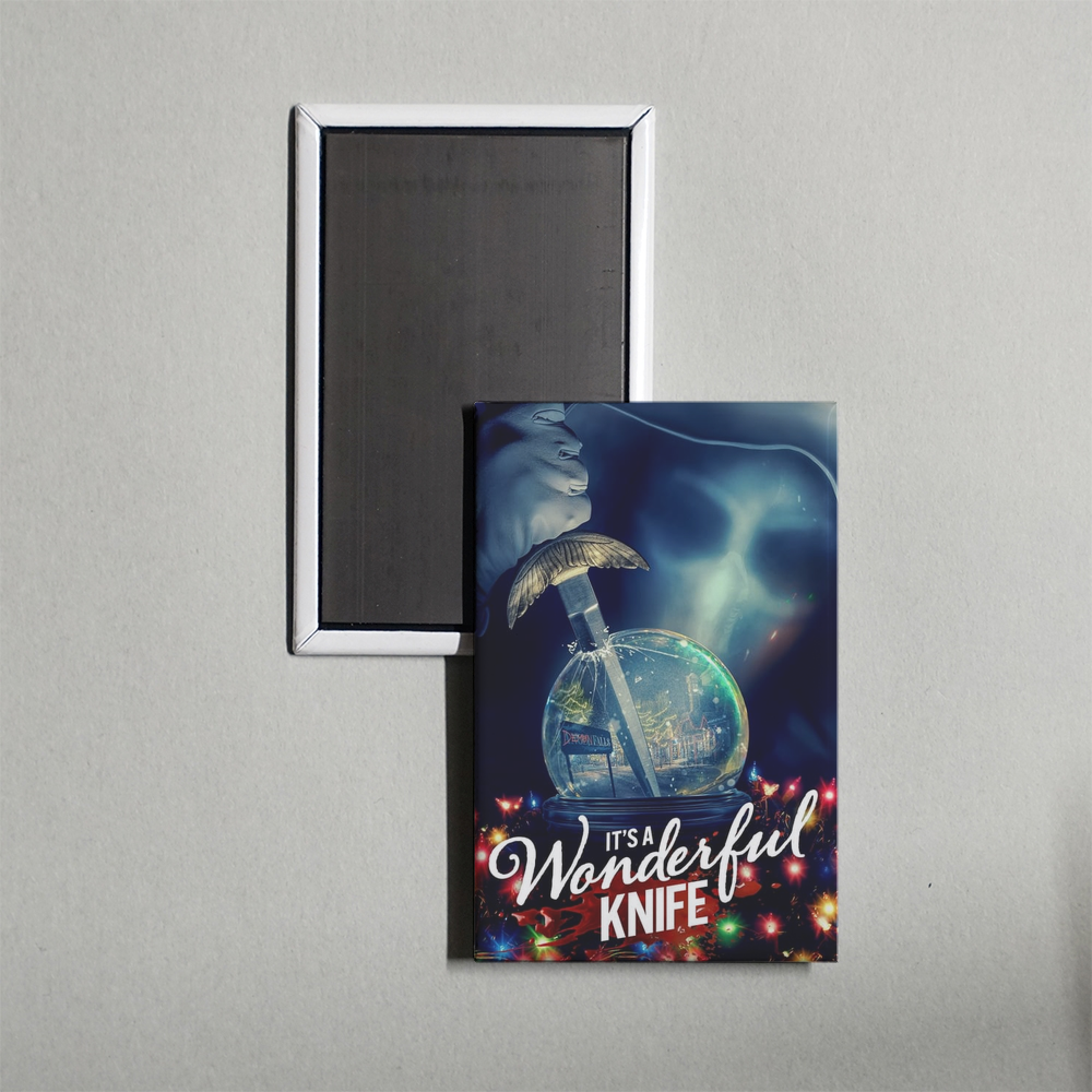 It's a Wonderful Knife Mini Movie Fridge Magnet