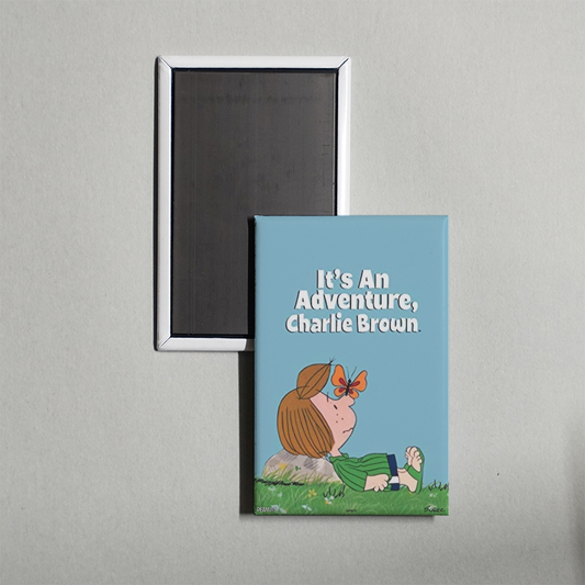 It's an Adventure, Charlie Brown Mini Movie Fridge Magnet