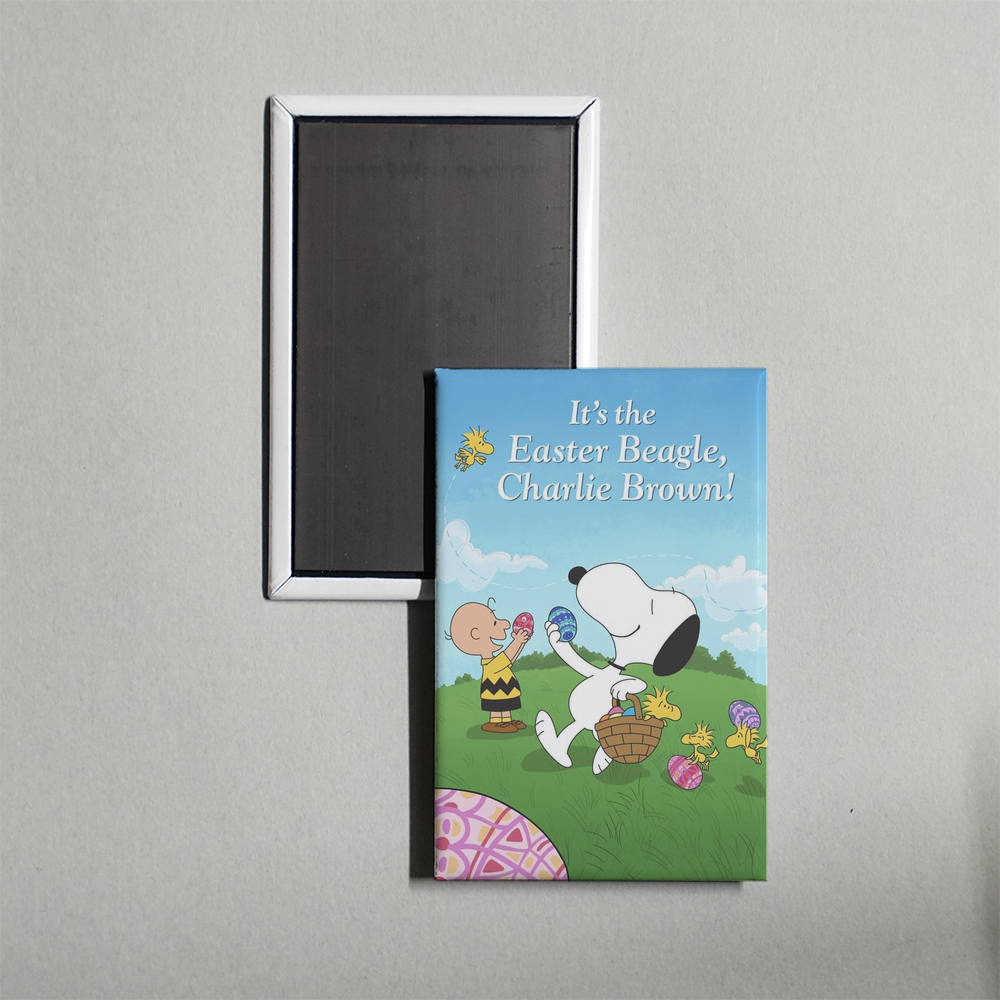 It's the Easter Beagle, Charlie Brown Mini Movie Fridge Magnet