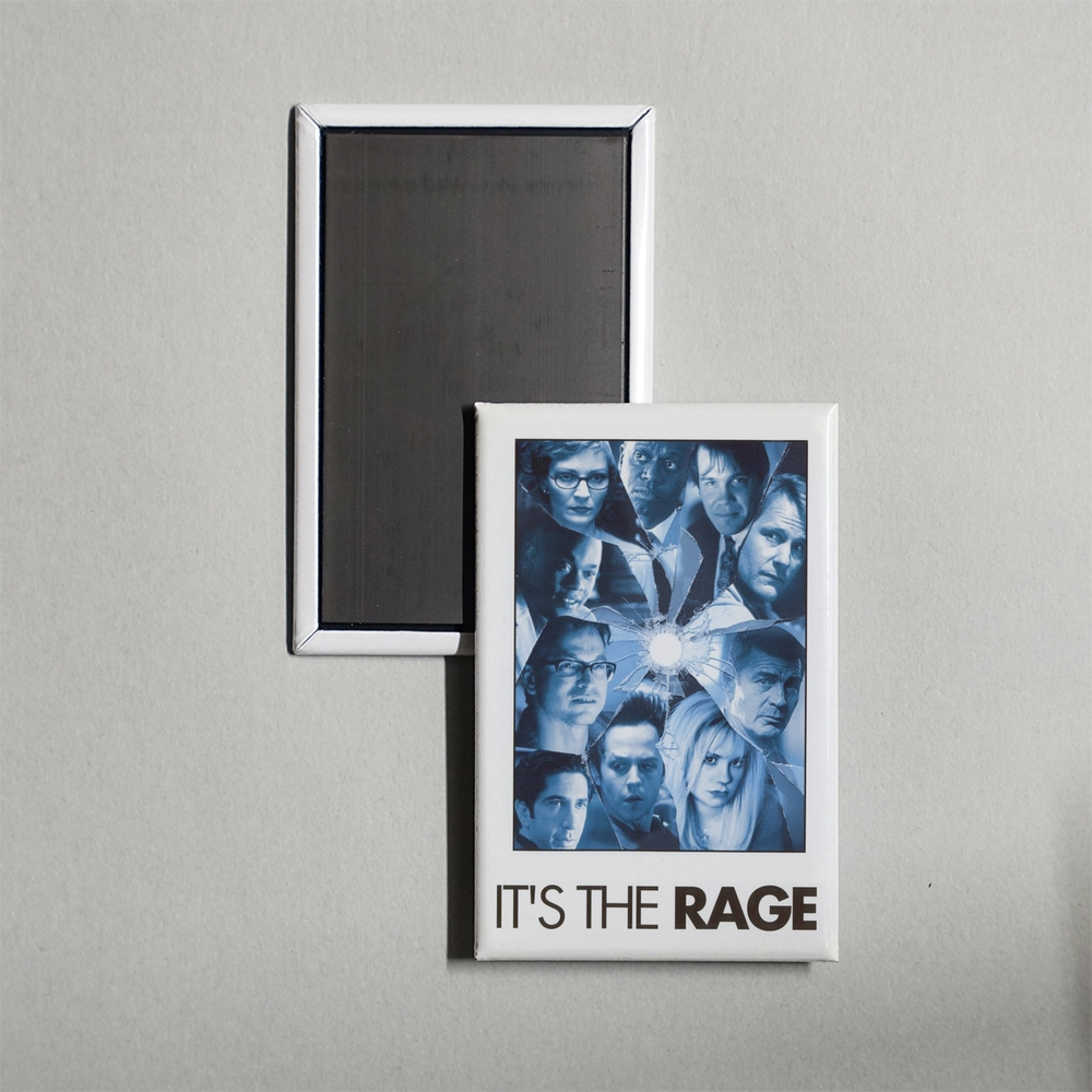 It's the Rage Mini Movie Fridge Magnet