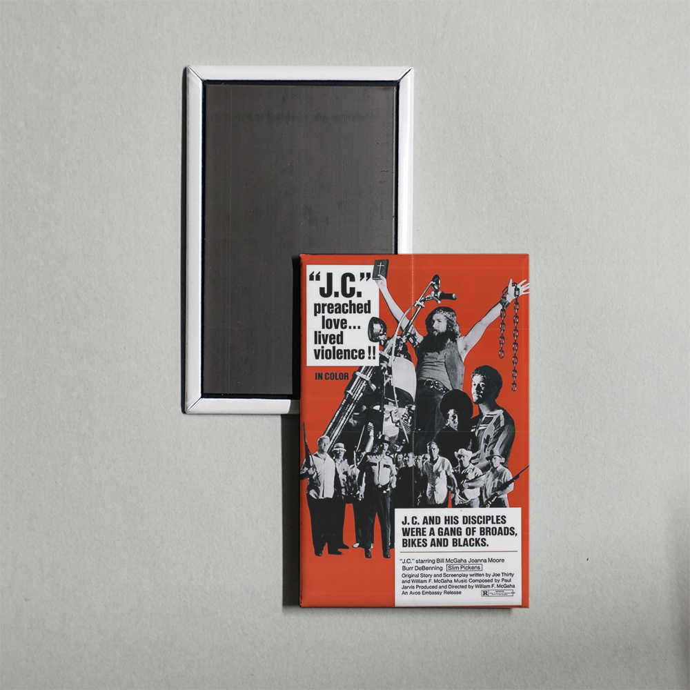 J.C. Mini Movie Fridge Magnet