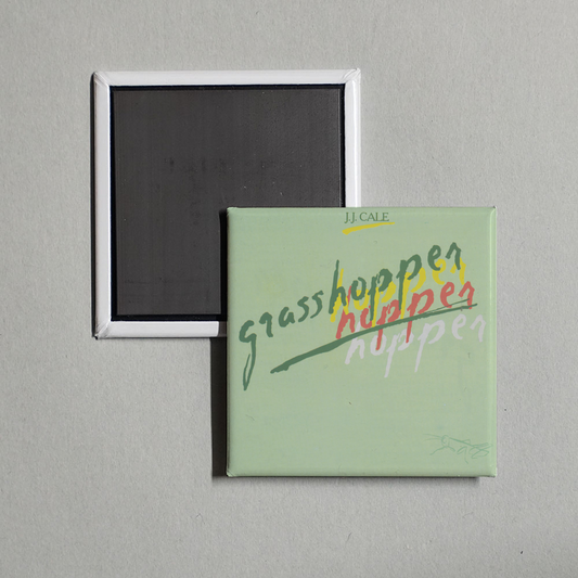J.J. Cale - Grasshopper Album Cover Fridge Magnet
