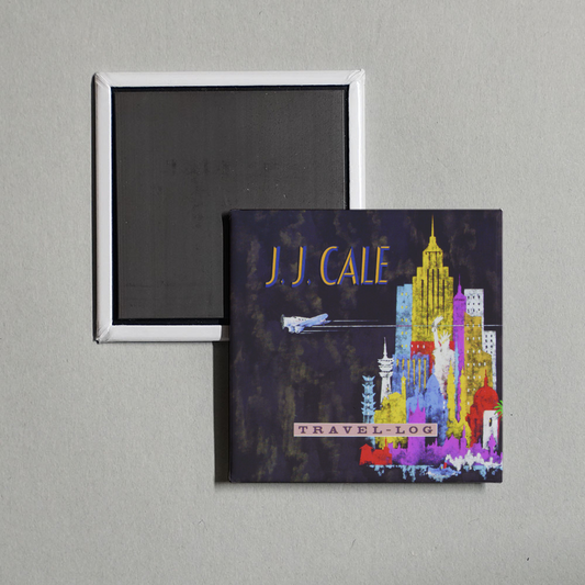 J.J. Cale - Travel-Log Album Cover Fridge Magnet