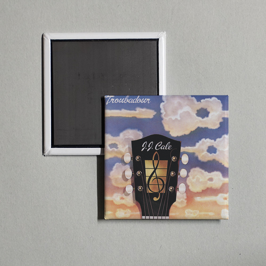J.J. Cale - Troubadour Album Cover Fridge Magnet
