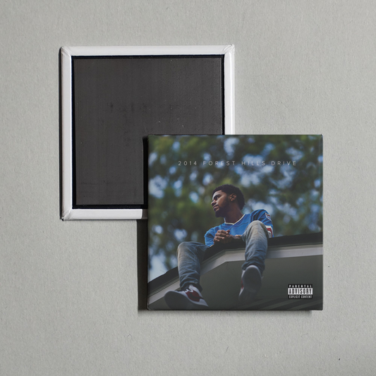 J. Cole - 2014 Forest Hills Drive Album Cover Fridge Magnet