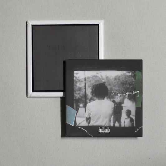 J. Cole - 4 Your Eyez Only Album Cover Fridge Magnet