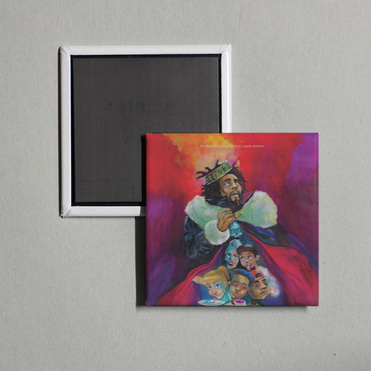 J. Cole - KOD Album Cover Fridge Magnet