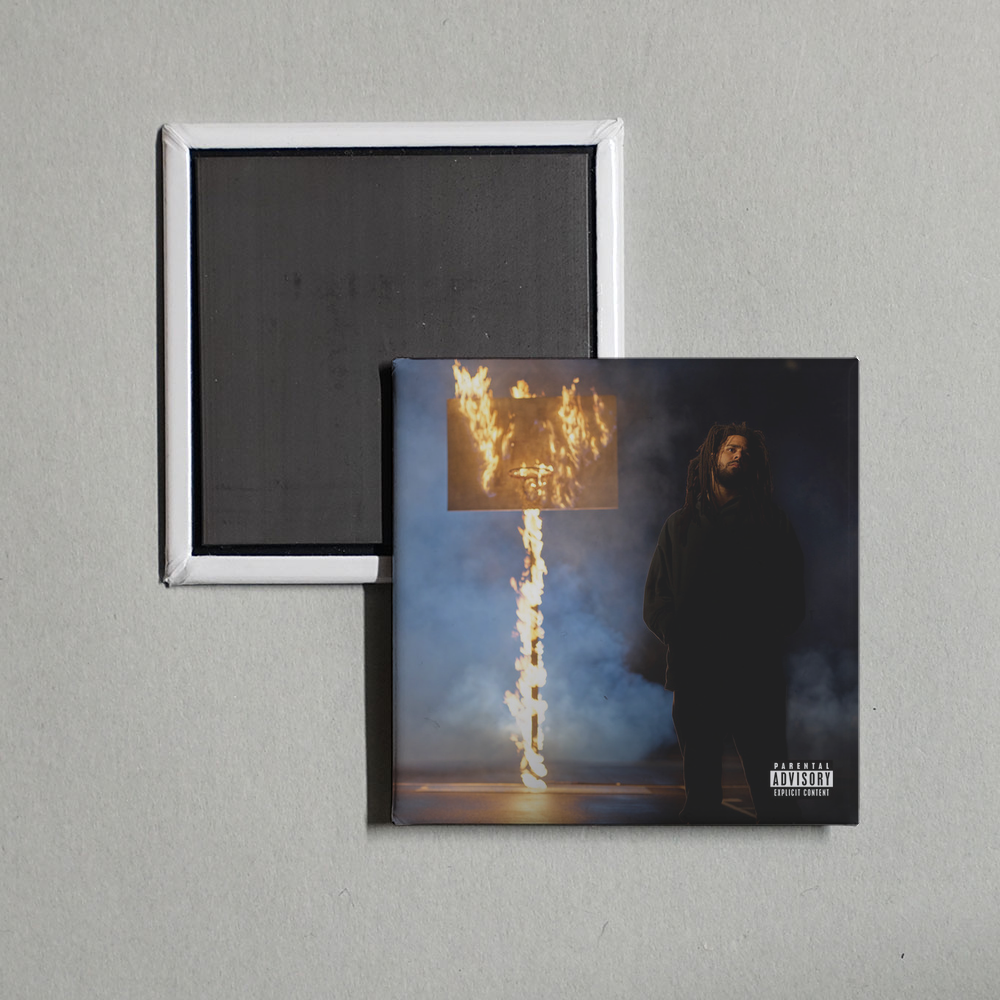 J. Cole - The Off-Season Album Cover Fridge Magnet