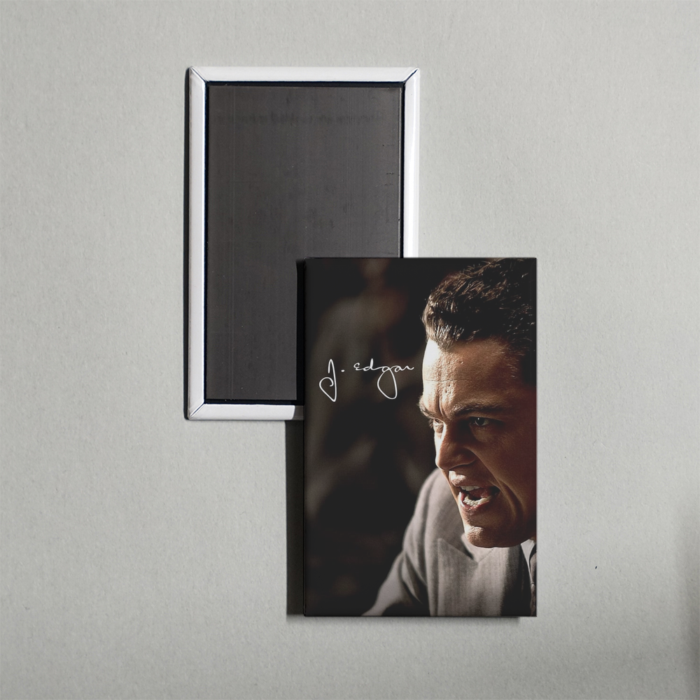 J. Edgar Mini Movie Fridge Magnet