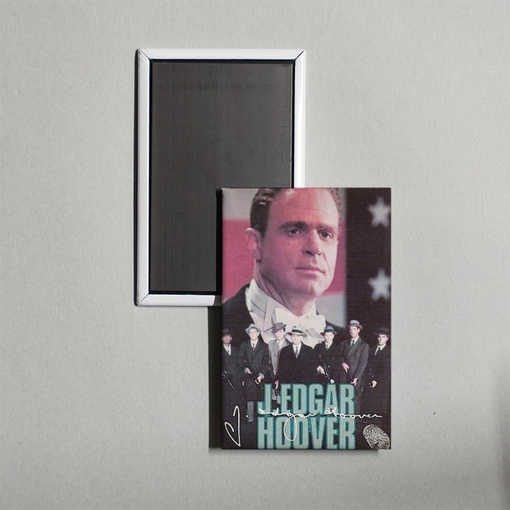J. Edgar Hoover Mini Movie Fridge Magnet