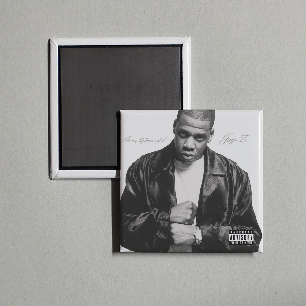 JAY-Z - In My Lifetime, Vol.1 Album Cover Fridge Magnet