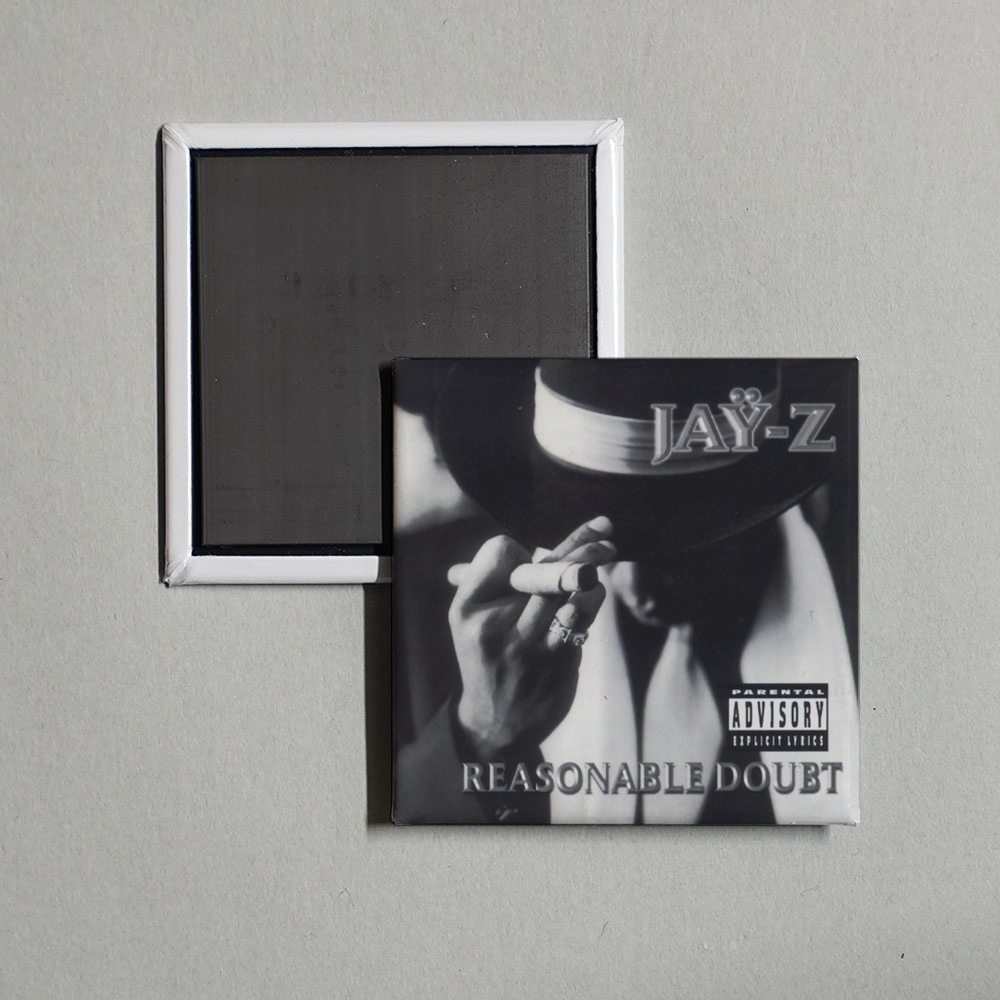 JAY-Z - Reasonable Doubt Album Cover Fridge Magnet