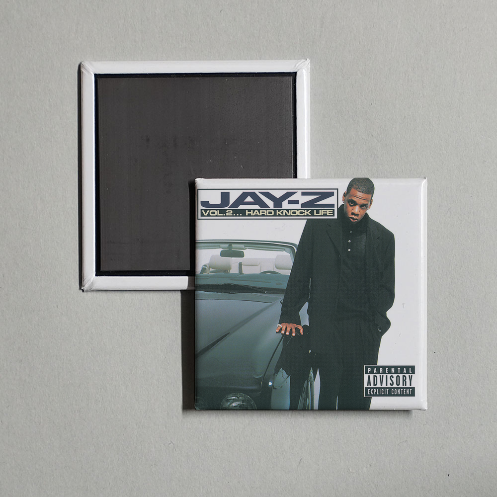 JAY-Z - Vol.2... Hard Knock Life Album Cover Fridge Magnet