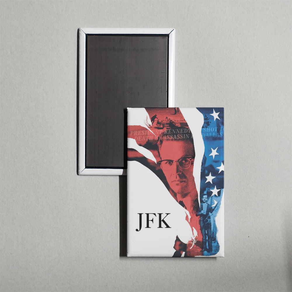 JFK Mini Movie Fridge Magnet