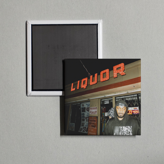 JPEGMAFIA - OFFLINE! Album Cover Fridge Magnet