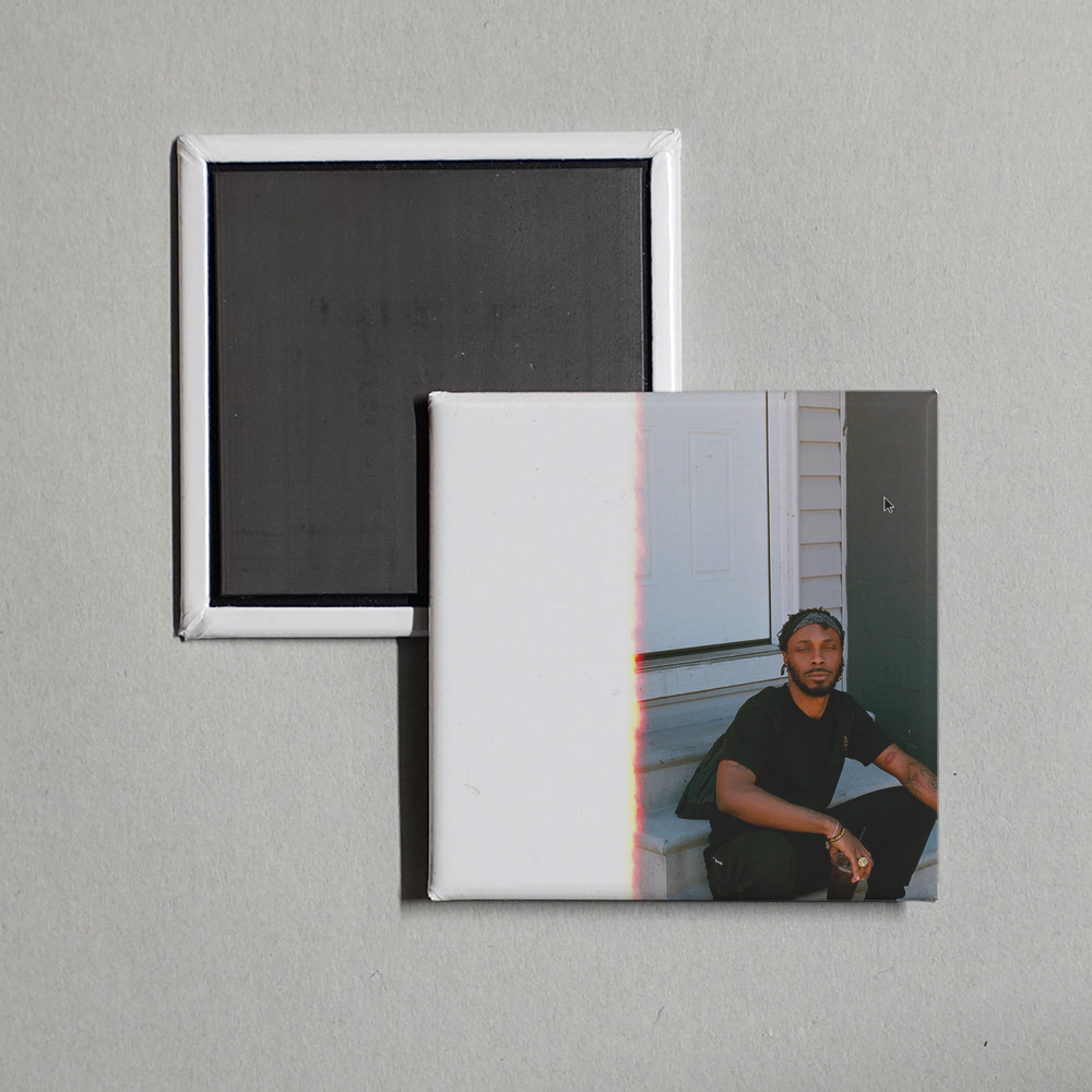 JPEGMAFIA - Veteran Album Cover Fridge Magnet