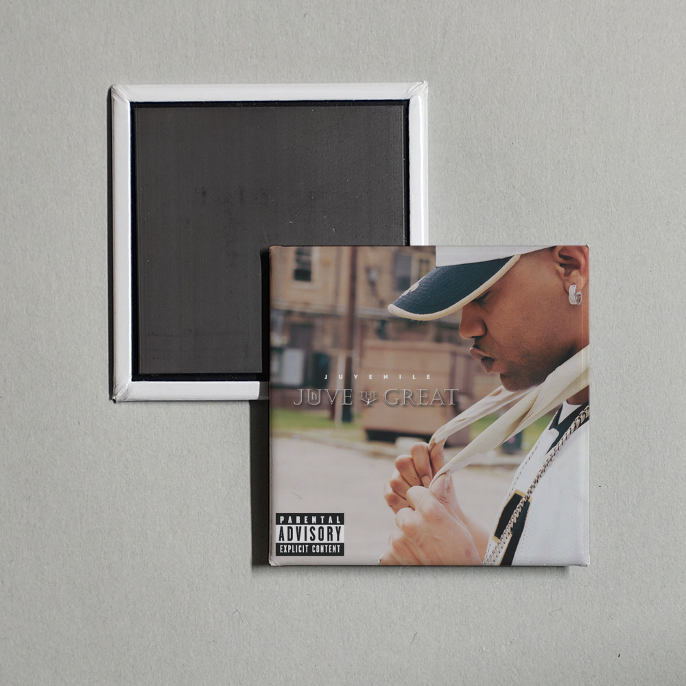 JUVENILE - Juve The Great Album Cover Fridge Magnet